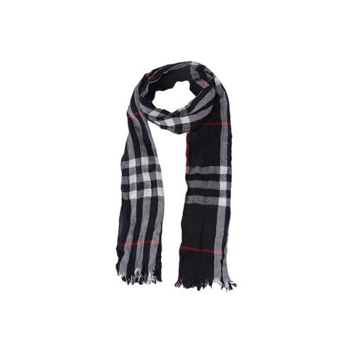 Burberry Scarves Men's Marine Blue