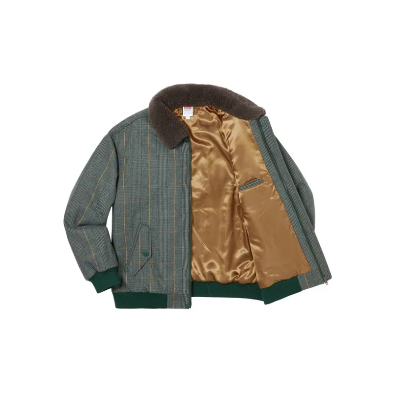 Supreme Lacoste Wool Bomber Jacket-2