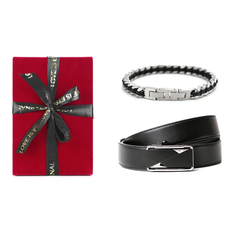 MUSTKOO Leather Belts Men-5