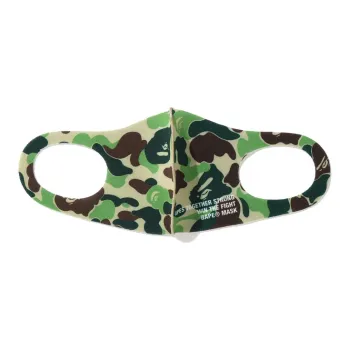 A BATHING APE A BATHING APE Abc Camo Mask 3 Pack