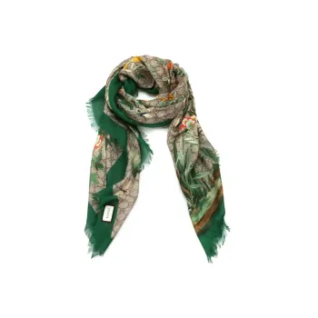 GUCCI Silk Scarves Women's