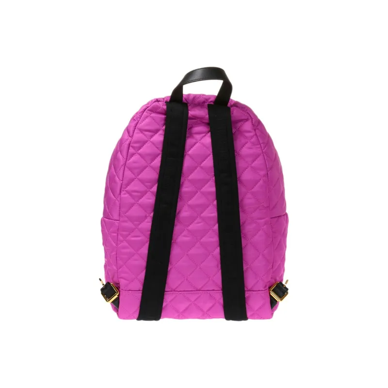 MOSCHINO Nylon Handbag Backpack Women's Pink-4