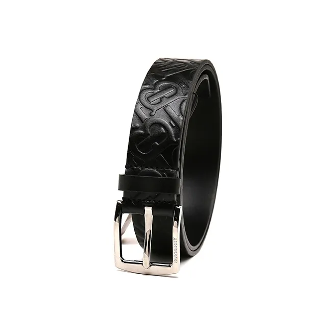Burberry Monogram Leather Belt-2