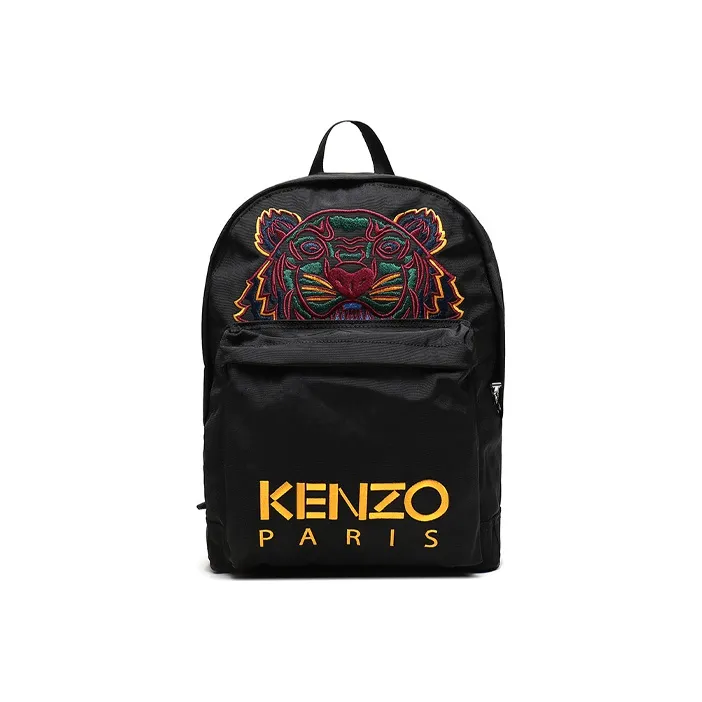 KENZO Polyester Backpack Regular Unisex Black-0