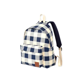 UNIQLO JW Anderson Collaboration Cotton And Polyester Backpack Regular Unisex Navy Blue