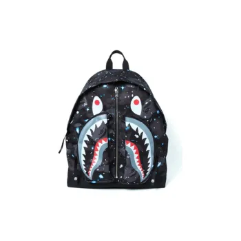 A BATHING APE Nylon Backpack Regular Unisex Black