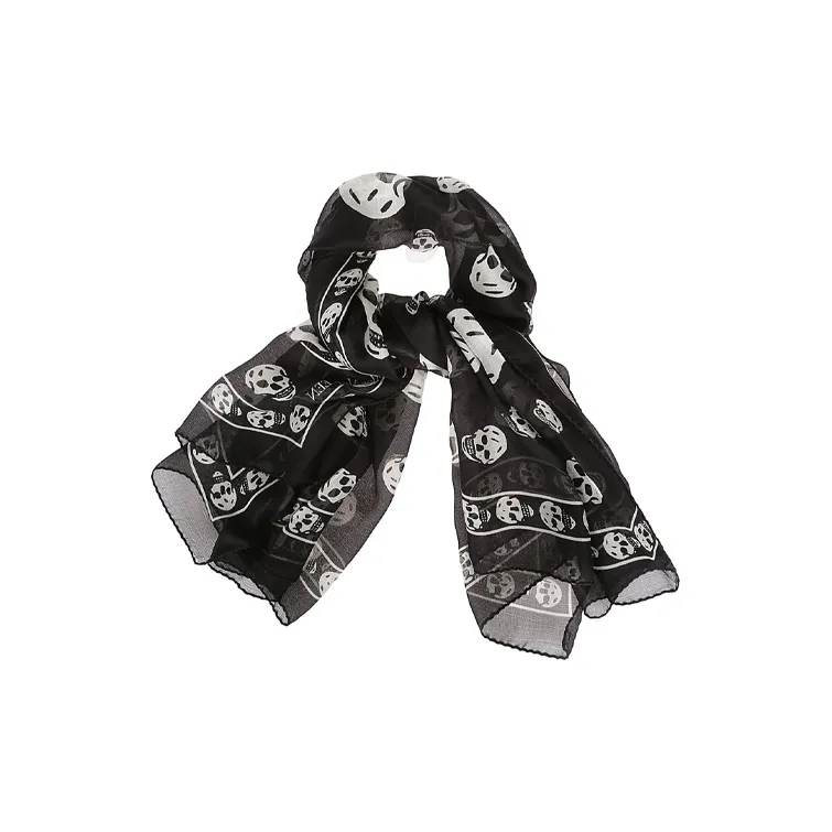 Alexander McQueen Skull Printed Scarf-1
