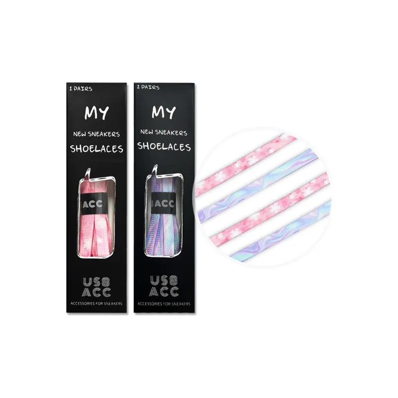 US8ACC Polyester Shoelaces Unisex-0