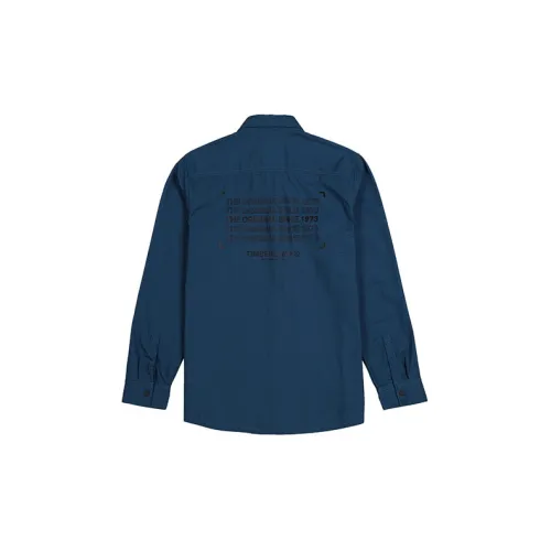 Timberland Shirts Men Blue