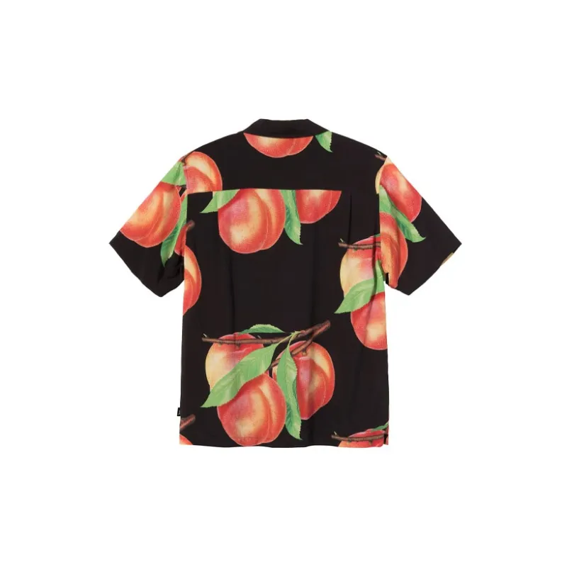 Stussy Peach Pattern Shirt-1