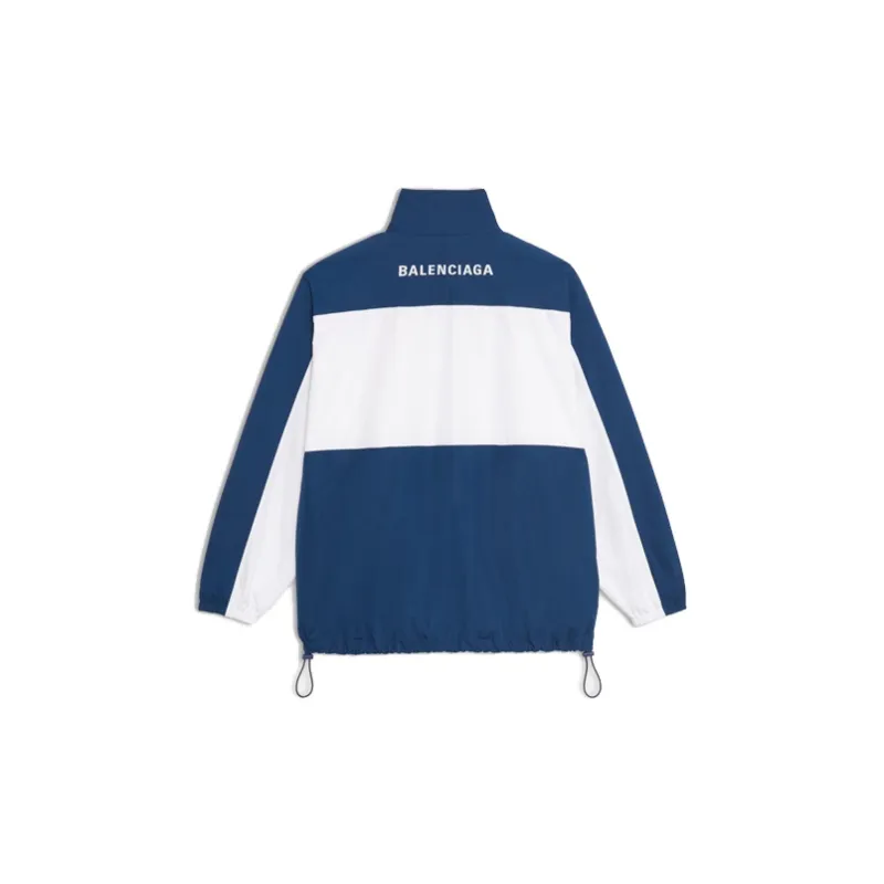 Balenciaga Jacket Unisex Blue White-1