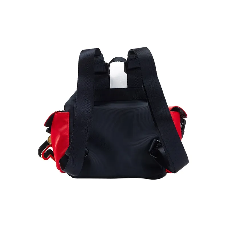 FILA Polyurethane With Synthetic Leather Backpack Regular Unisex Legend Blue-4