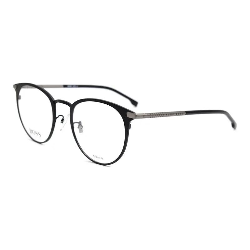 HUGO BOSS Eyeglass Frames Men Matte Black-1
