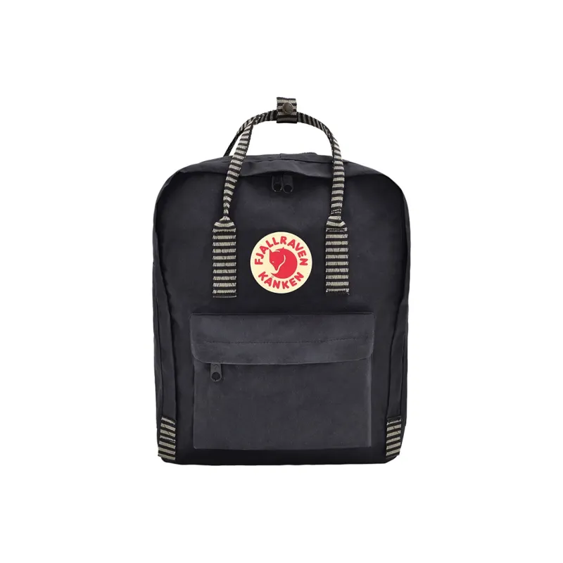 Fjallraven Kanken Cotton Backpack Regular Men's Black-0