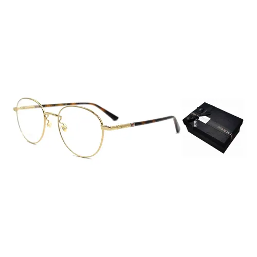 GUCCI Eyeglass Frames Unisex Gold