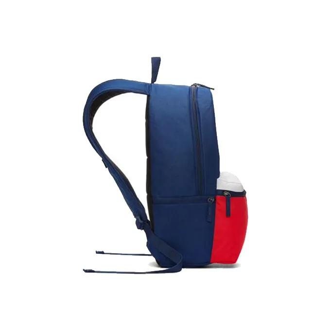 Nike Heritage Polyester Backpack Regular Unisex Space Blue/University Red/Wheat Yellow-1