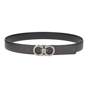 Ferragamo Gancini Leather Belt