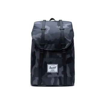 Herschel Polyester Backpack Unisex Camouflage Blue