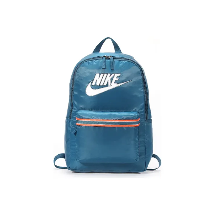Nike Heritage Polyester Backpack Regular Unisex Blue-0
