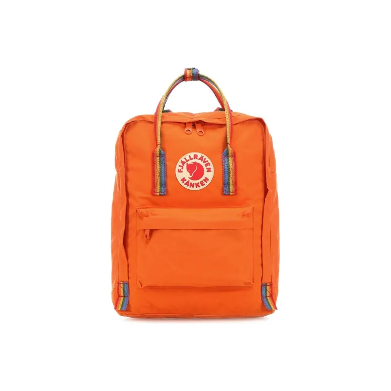 Fjallraven Kanken Vinylon Backpack Unisex Orange-1