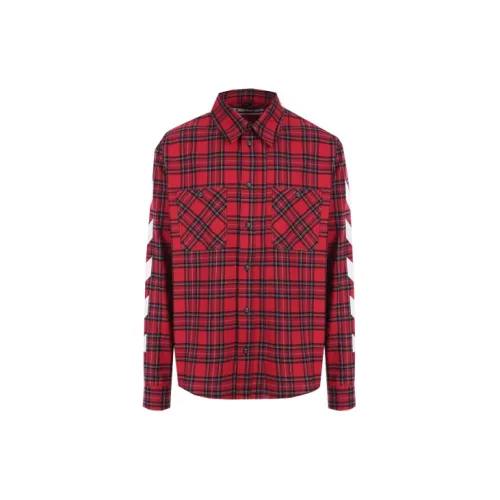 OFF-WHITE Tartan Diagonal Shirt 