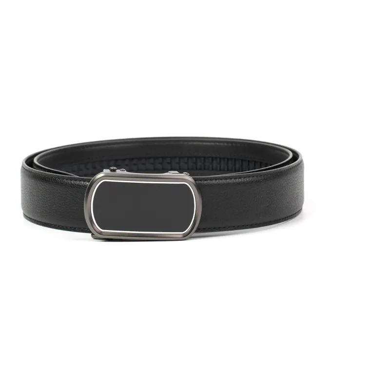 MUSTKOO Cow Leather Belts Men's 3.5cm-1