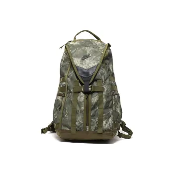 Nike Polyester Nylon Backpack Regular Unisex Army Green