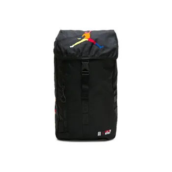 Jordan Polyester Basketball Bags Laptop Bags Backpack Regular Unisex Black