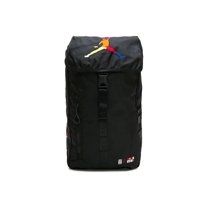 Jordan Polyester Basketball Bags Laptop Bags Backpack Regular Unisex Black-0