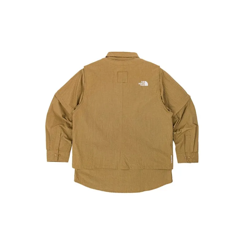 THE NORTH FACE Spring And Summer Natural Journey Collection UE Collection Shirt Men's Khaki-2