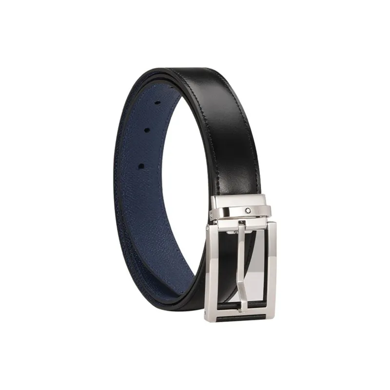 MONTBLANC Cow Leather Belts Men's Multicolor Width 3cm-2