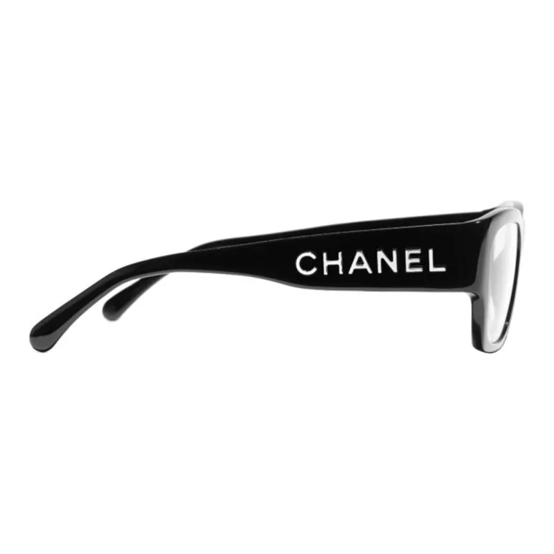 CHANEL Eyeglass Frames Women's Black-1