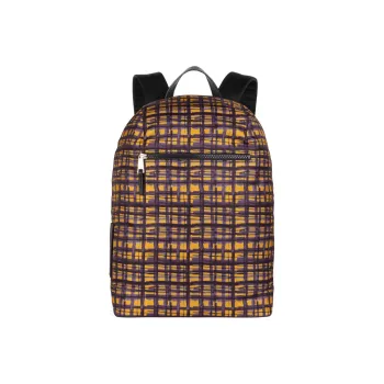 Furla Nylon Fabric Backpack Medium Size Men's Yellow