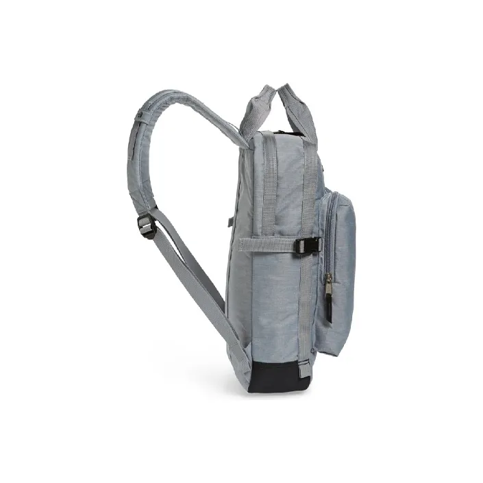 THE NORTH FACE Nylon Backpack Double-Shoulder Backpack Regular Unisex Gray-1