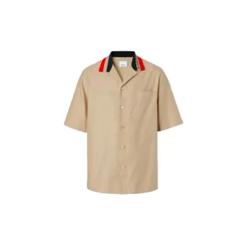 Burberry Shirts Men Ecru