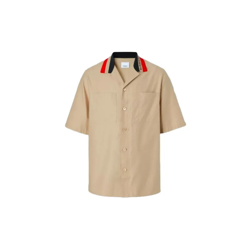 Burberry Shirts Men Ecru-0