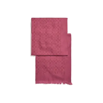 COACH Shawls Women's Bright Cherry Red