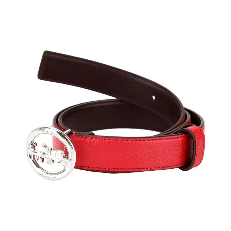 COACH Leather Belts Women's Width 2.5cm-1