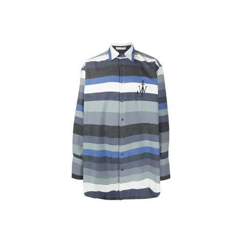 JW Anderson Shirts Men Blue