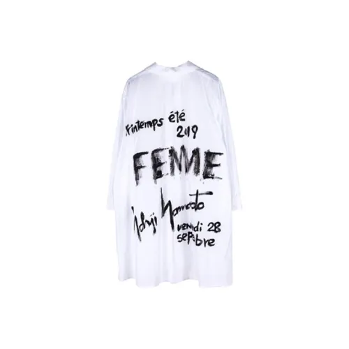 Yohji Yamamoto Shirts Unisex White