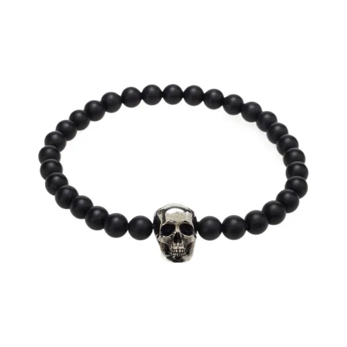 Alexander McQueen Skull Beaded Bracelet