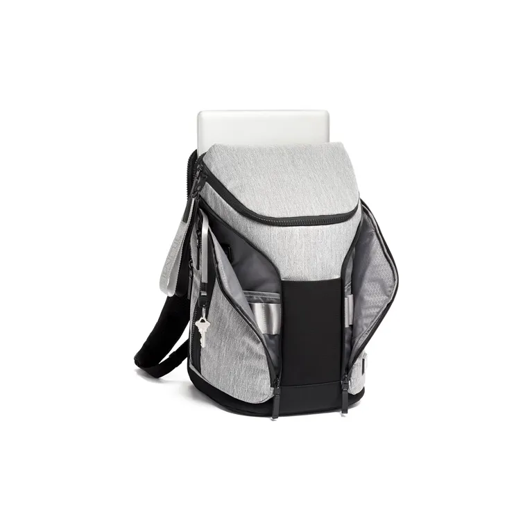 TUMI Fabric Backpack Men's Gray-2