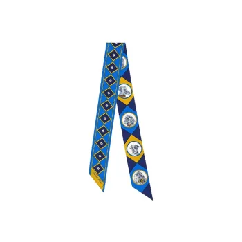 HERMES Small Silk Scarves Women's Multicolor