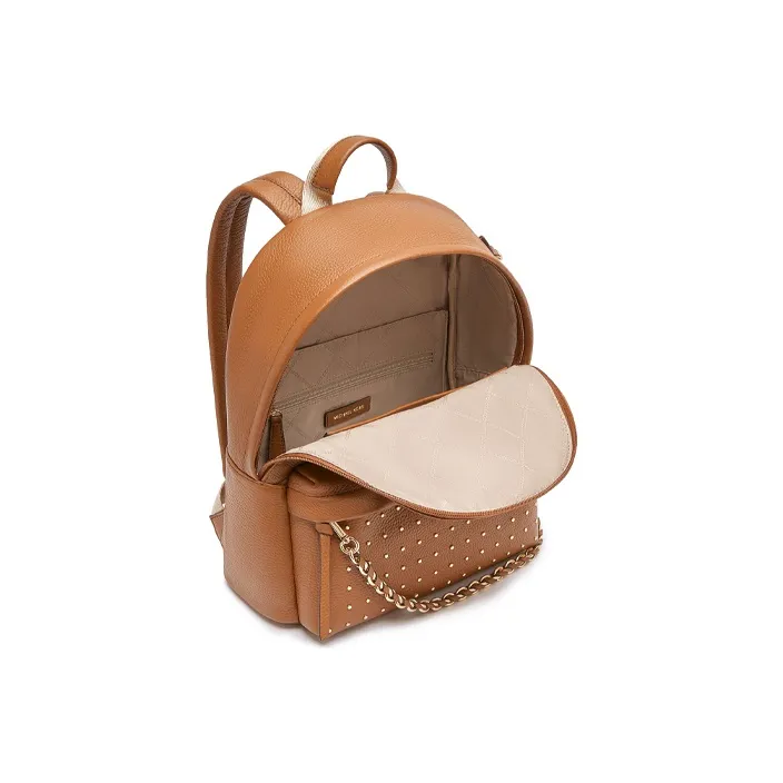 MICHAEL KORS MICHAEL KORS Luggage Collection Cow Leather Backpack Medium Size Women's Brown-2