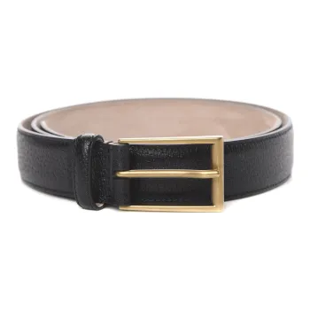 GUCCI Cow Leather Leather Belts Men's  