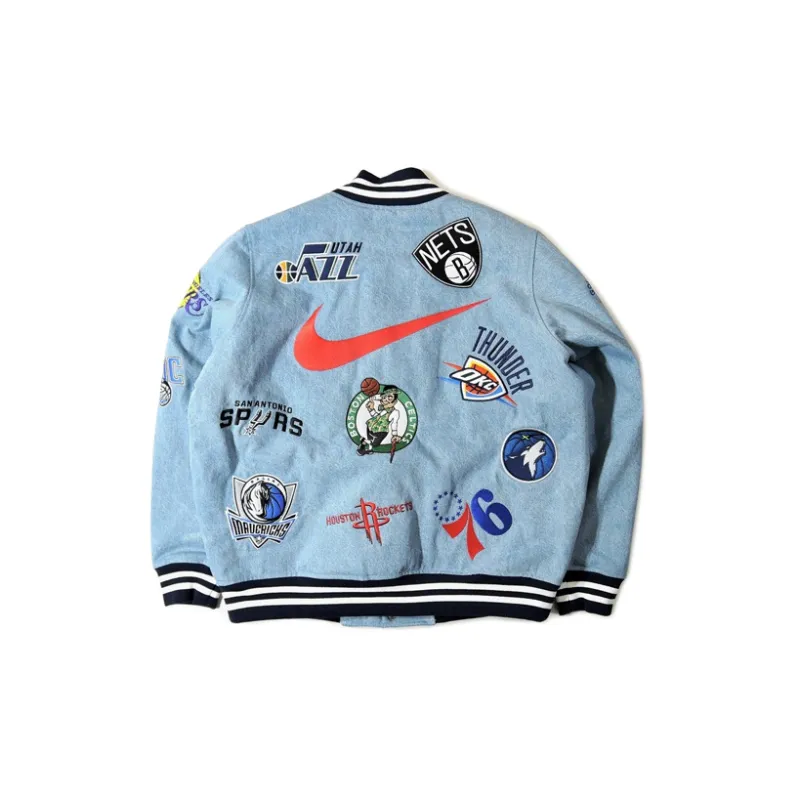 Supreme X Nike X Nba Teams Warm Up Jacket-1