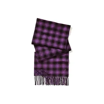 COACH Knit Scarves Unisex Purple