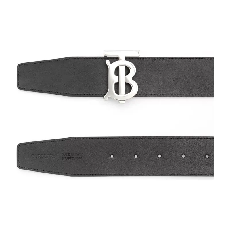 Burberry Leather Belts Men-4