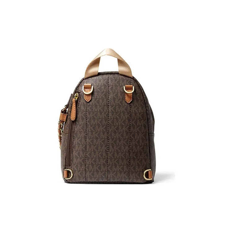 MICHAEL KORS Artificial Leather Backpack Mini Women's Acorn Brown-2