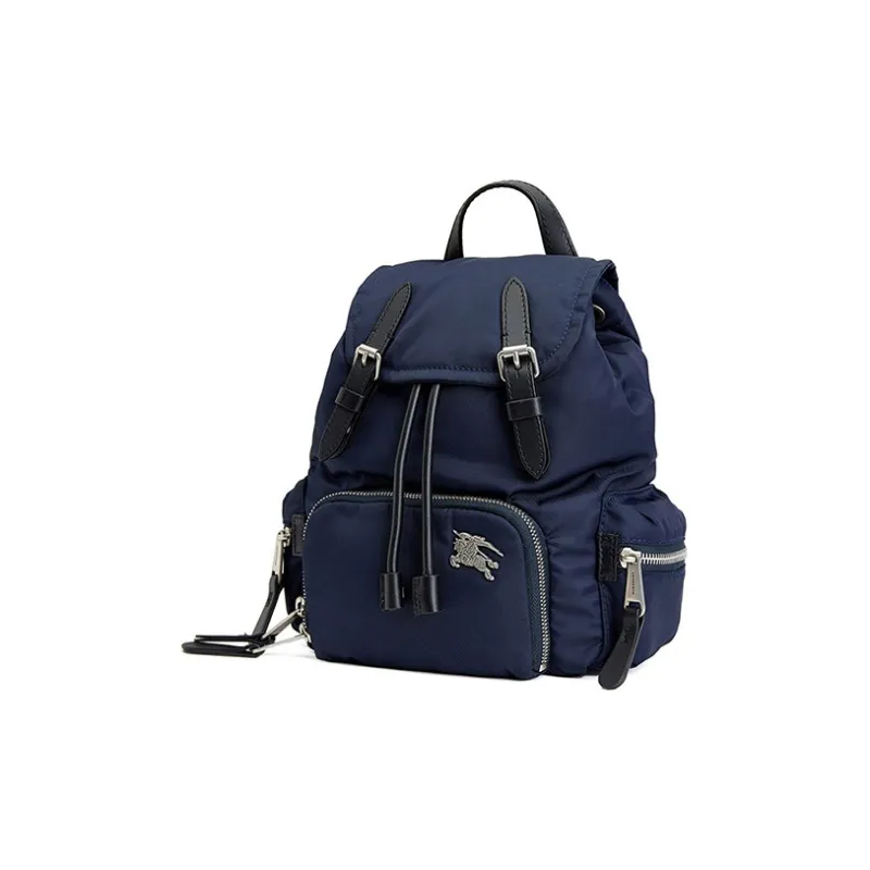 Burberry Canvas Backpack Unisex Ink Blue-2